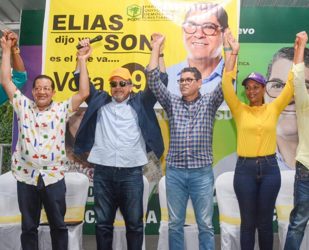 PQDC proclama Aquilino Serrata (Son) como candidato alcaldía SDO; También recibe apoyo del PDD