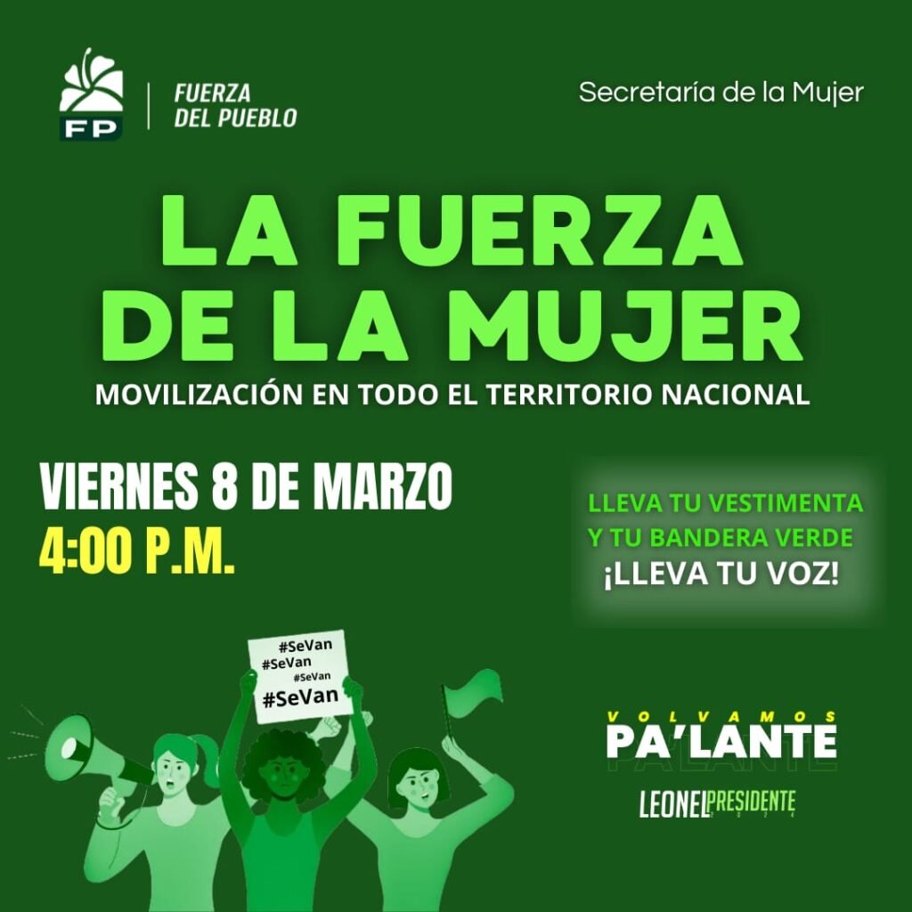 Fuerza del Pueblo SDO realizará Jornada de protesta contra el alto costo de la vida.
