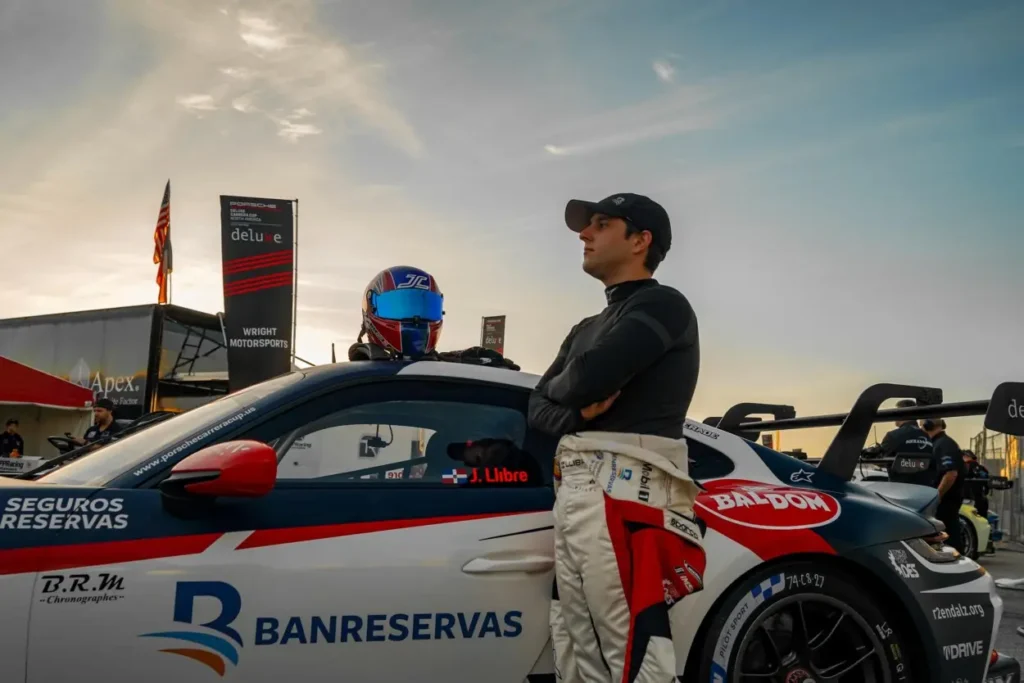 Jimmy Llibre se prepara para carrera en Miami F1 2024