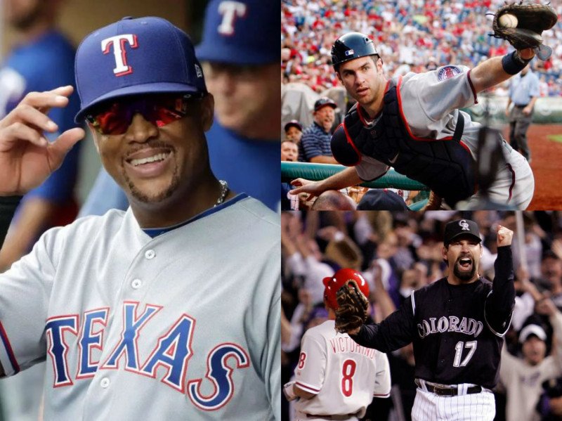 Los logros que diferencian a Adrián Beltré, Todd Helton y Joe Mauer