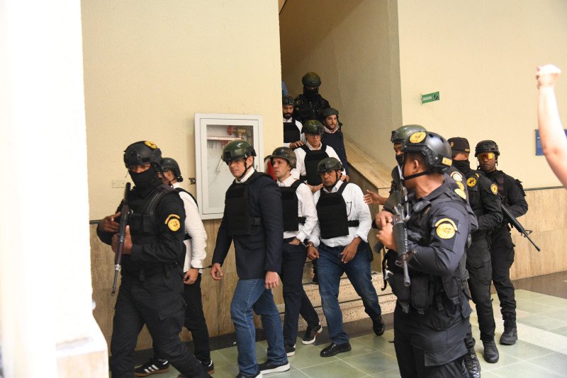Encierro preventivo en Najayo para Jochi Gómez y Hugo Beras