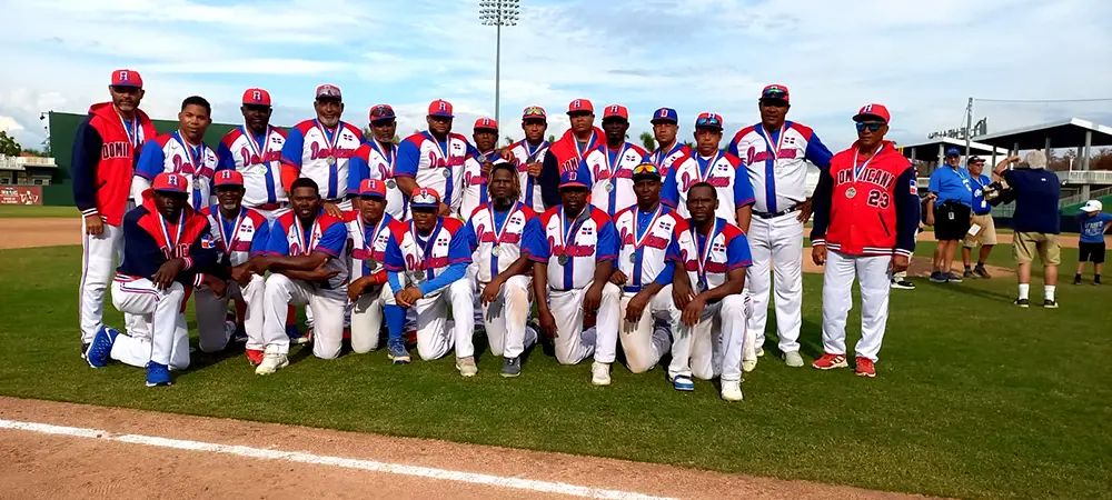 RD conquista medalla de Plata en Mundial de Béisbol de Veteranos