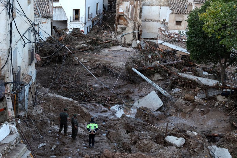 Los fallecidos por las inundaciones en Valencia, España, aumentaron a 95