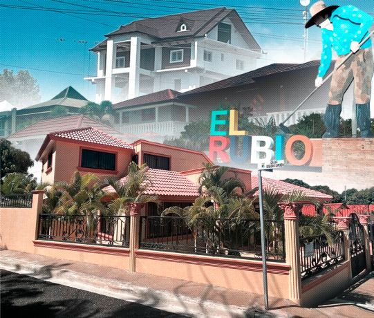 El Rubio, distrito municipal donde las mansiones abundan como en cualquier sector exclusivo de la capital