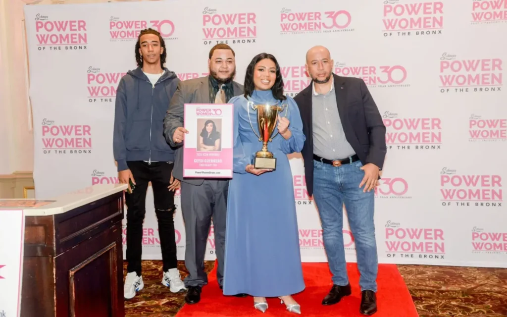 Geydi Guerrero recibe Premio Powe Women of The Bronx por segunda ocasión