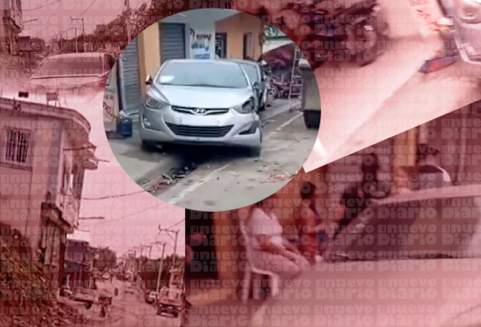Accidente múltiple causa daños materiales en sector Bella Colina de Manoguayabo