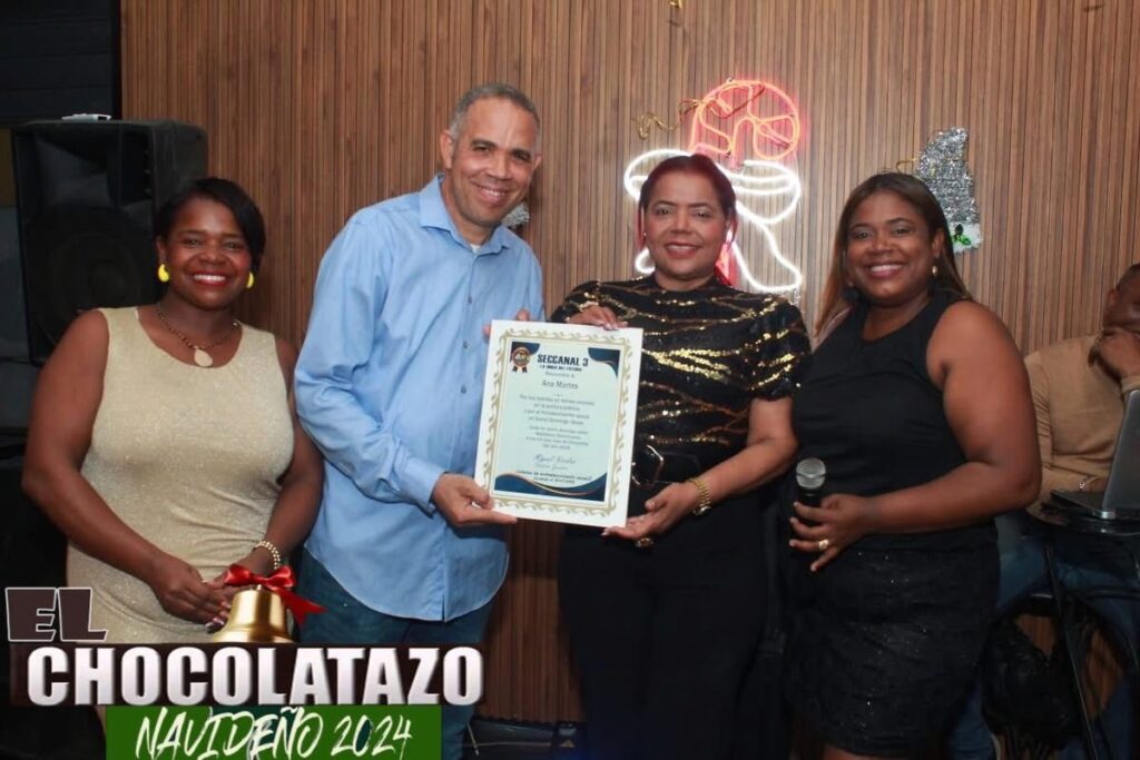 Sec. Canal 3 celebra 10mo aniversario del Chocolatazo Navideño 2024, reconociendo el talento y liderazgo en SDO