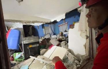 Explosión por fuga de gas en Santiago deja seis heridos