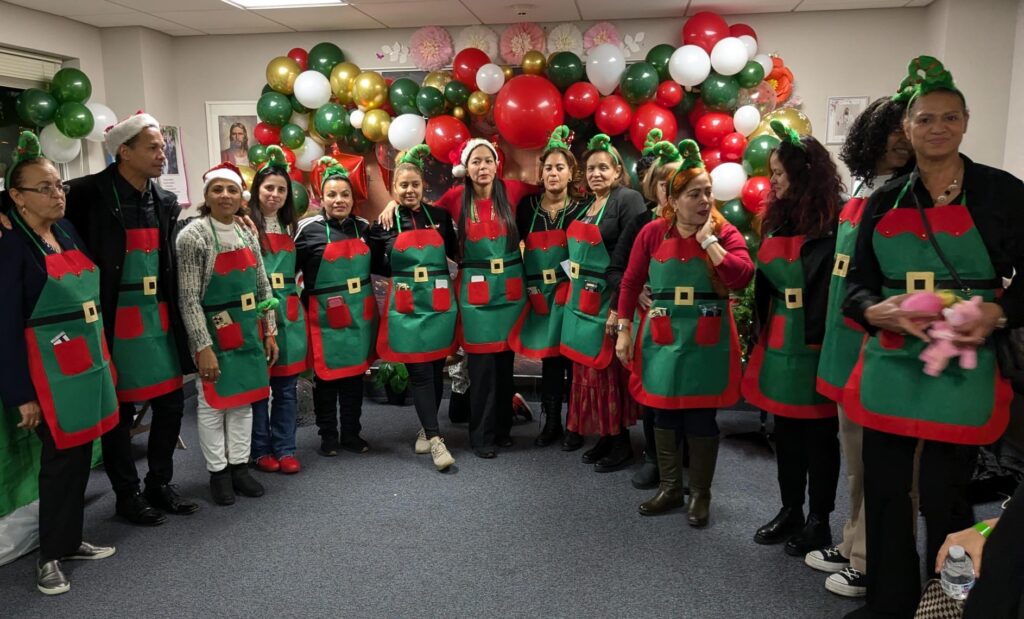 Fundación mujeres de ayer, hoy y siempre transforma la navidad de más de 500 niños en Newark
