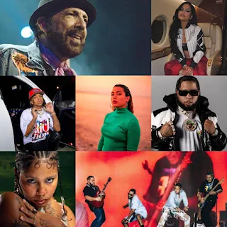 Los dominicanos nominados al Premio Lo Nuestro 2025