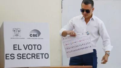 Inicia la votación general en Ecuador; Daniel Noboa en busca de un segundo período