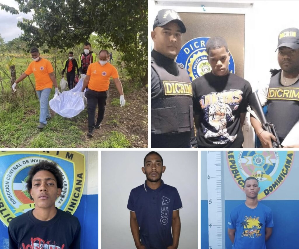 Cuatro detenidos acusado de quemar y descuartizar haitiano en Nagua