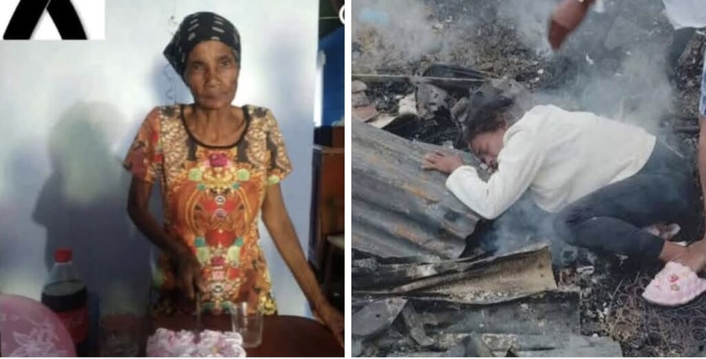 Mujer de 66 años muere calcinada tras intentar rescatar pertenencias de su casa incendiada en Santiago