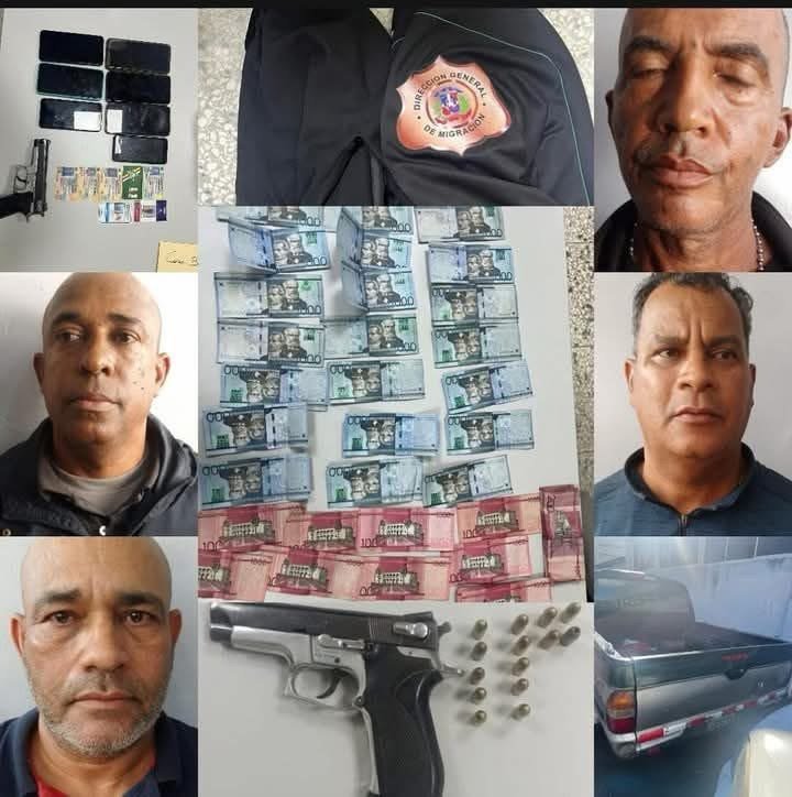 Desmantelan banda criminal que extorsionaba a haitianos haciéndose pasar por agentes de migración