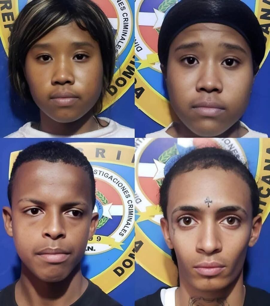 Acusan a cuatro jóvenes de quitarle la vida a taxista de InDriver para robarle en Santo Domingo