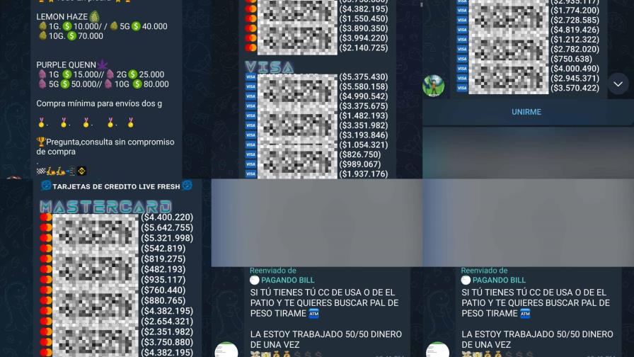 Le clonaron la tarjeta en Santo Domingo y descubrió una red de shiperos por Telegram
