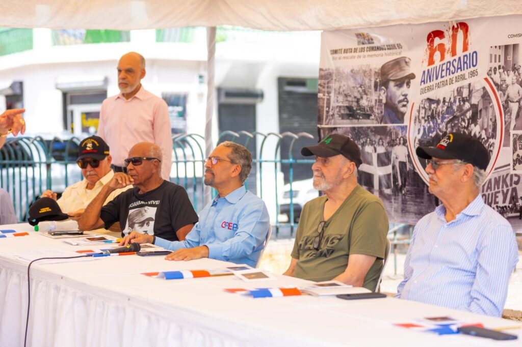Efemérides Patrias y Comité Ruta de Los Comando recuerdan el 60 aniversario de la Revolución de Abril y la segunda intervención militar norteamericana