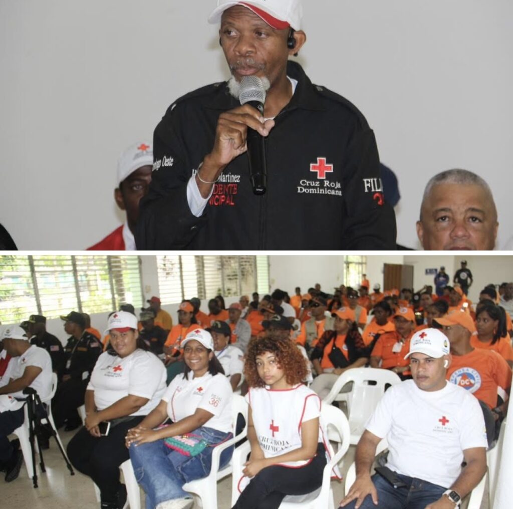 Cruz Roja Santo Domingo Oeste y autoridades lanzan operativo Semana Santa 2025