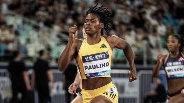 Marileidy Paulino gana segunda parada del Grand Slam Track con nuevo récord en 200 metros en Miami