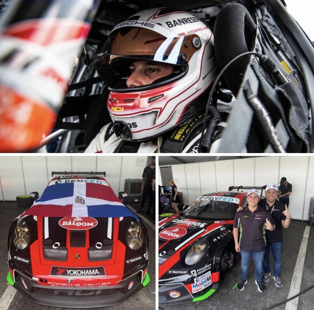 Jimmy Llibre deslumbra en el Miami Grand Prix junto a la Fórmula 1, dejando en alto la bandera dominicana