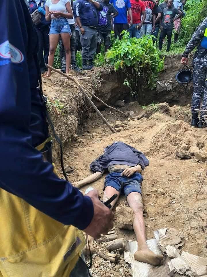 Joven aparace misteriosamente muerto mientras extraia arena del rio Nigua en la comunidad de Mandinga, Hato Damas