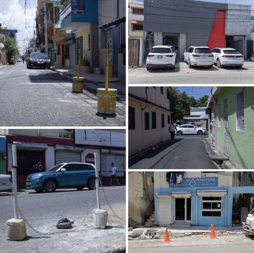 El frente no te pertenece: ciudadanos bloquean las calles y aceras sin consecuencias