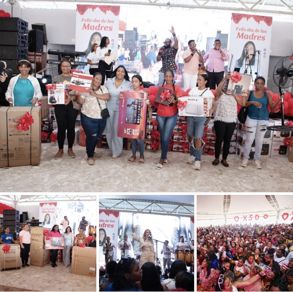 Diputada Leyvi Bautista celebra a las madres en SDO con gran evento