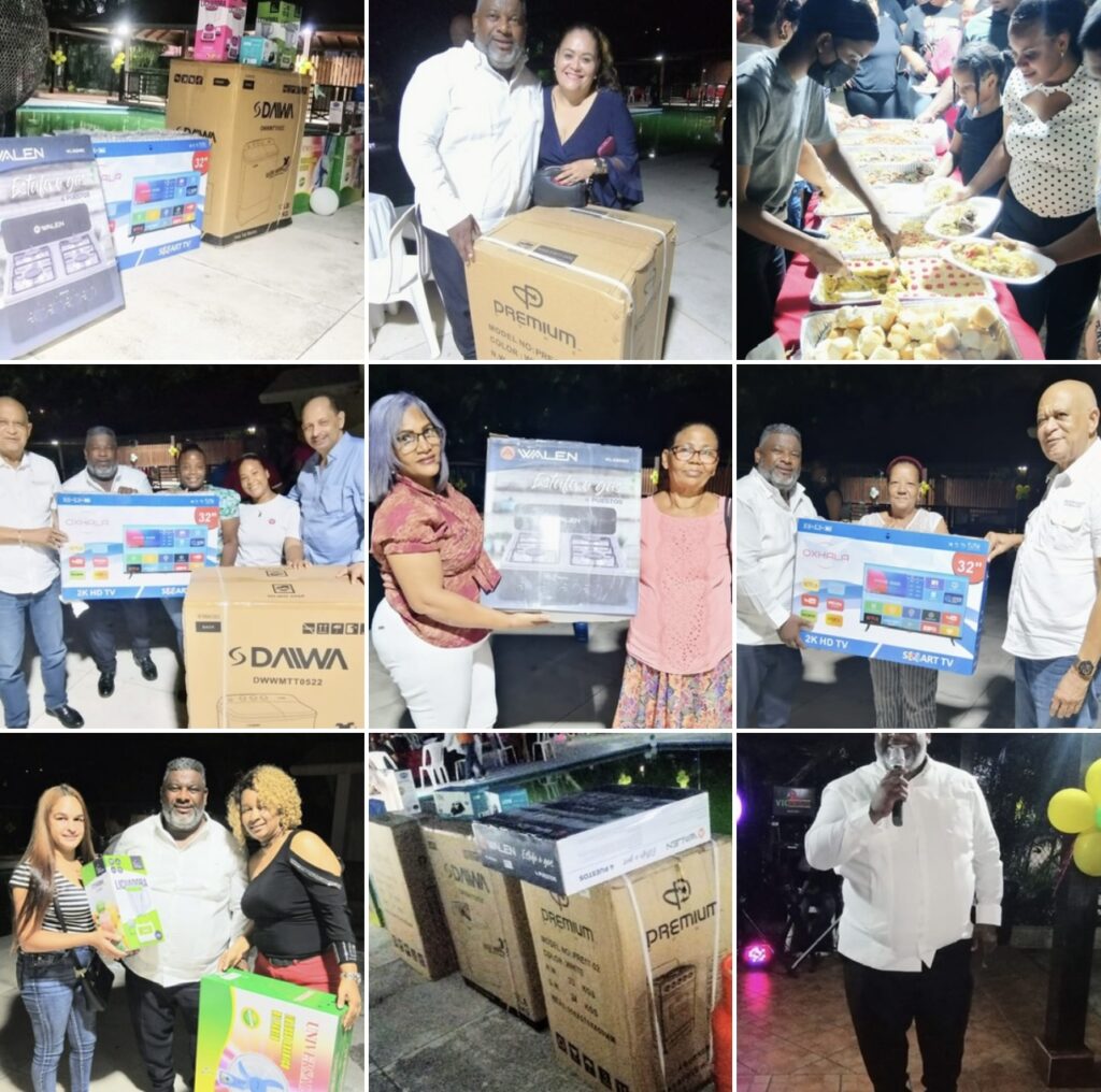 Regidor Jorge Luis Pérez celebra por todo lo alto el Día de las Madres en Santo Domingo Oeste