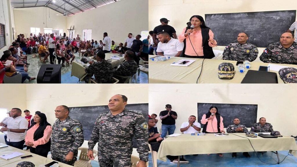 En sector Río Mar, Nagua agradecen al Gral PN Miguel Mata Rodríguez por la tranquilidad que van a tener al ser desmantelados varios puntos de drogas