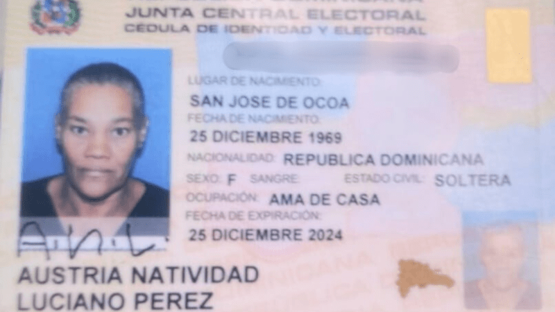 Muere señora de 63 años al recibir un disparo en la cabeza tras confuso incidente en San José Ocoa