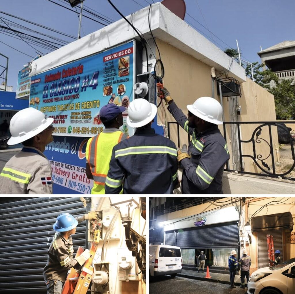 Edeeste desmantela fraude eléctrico en establecimientos del Distrito Nacional, Santo Domingo Este y La Romana