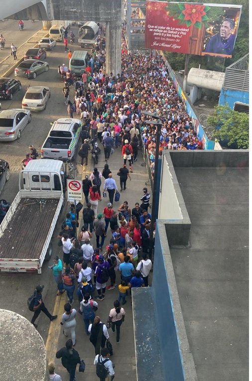 El Metro de Santo Domingo: Entre el caos y la mirada indiferente de las autoridades