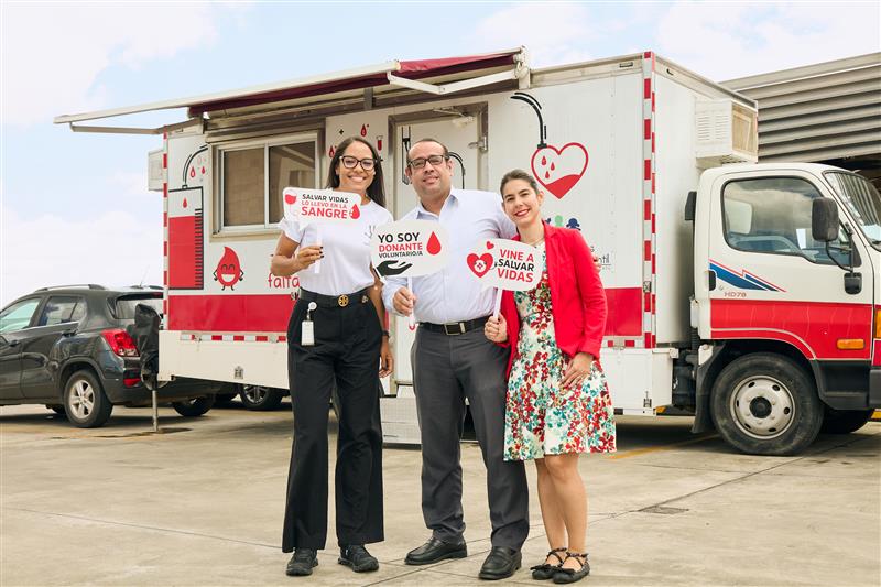 Motor Crédito realiza jornada de donación de sangre en apoyo a niños con cáncer