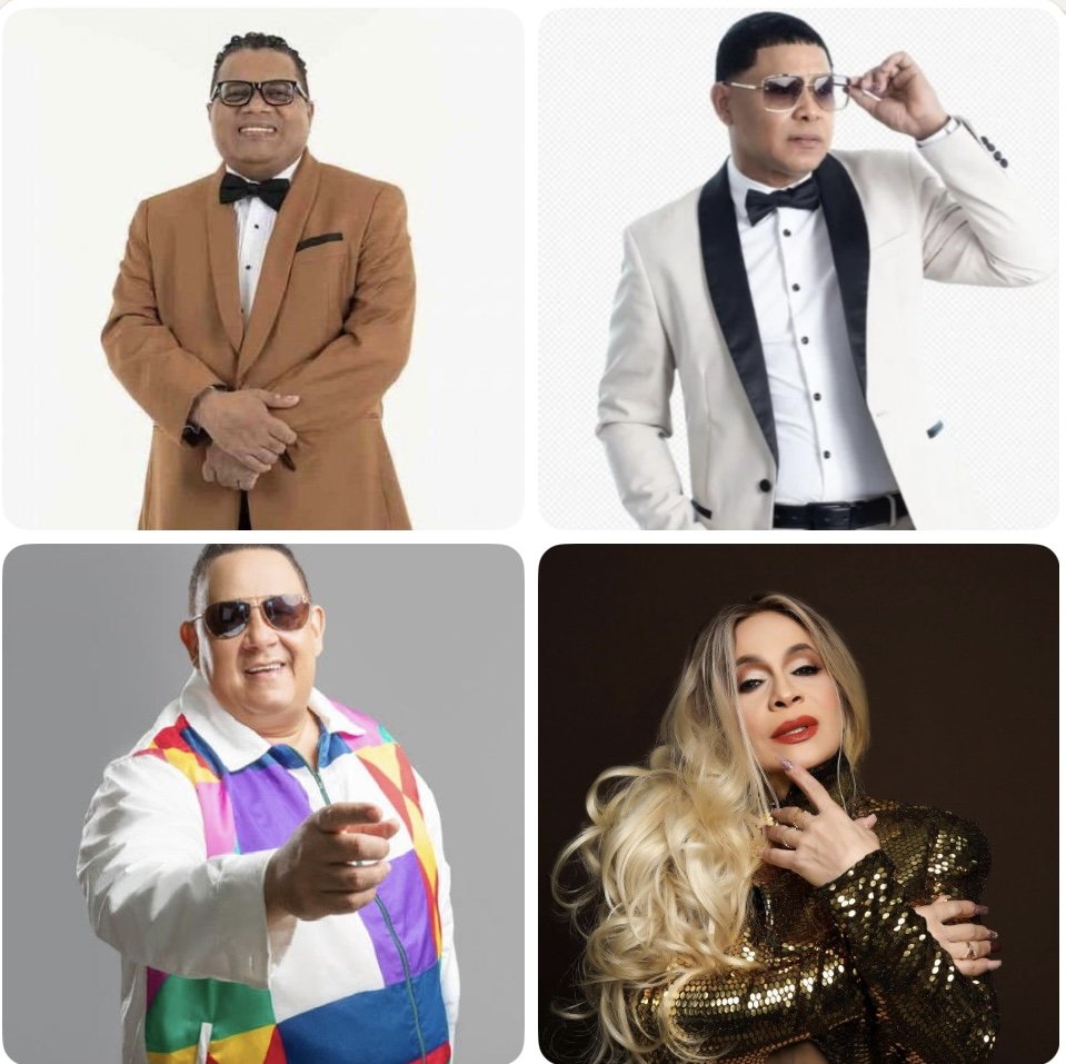 Se advierte gran rivalidad entre los artistas que participaran en “ La Noche del Merengue” el 25 de julio en el Hard Rock Santo Domingo