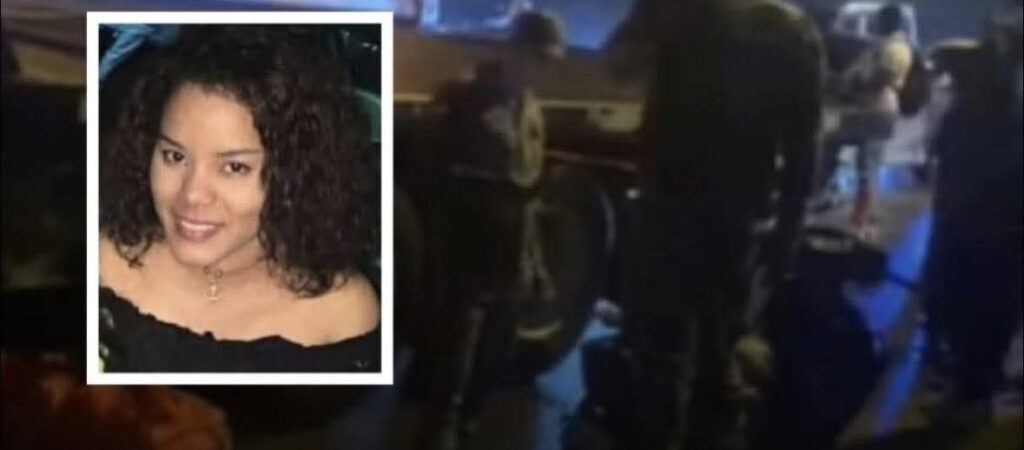 Muere joven mujer tras ser impactada por patana en Santo Domingo.