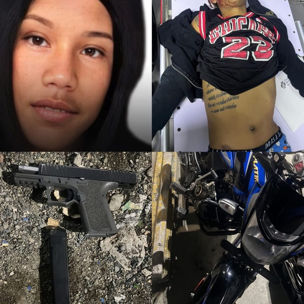 Un joven identificado como «Ricardito», había despojado a un ciudadano de su motocicleta pero minutos después murió en un tiroteo
