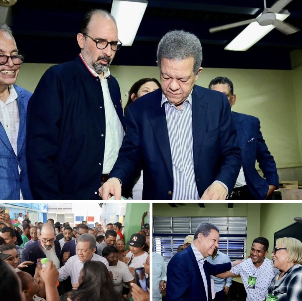 Elecciones internas de la Fuerza del Pueblo registran participación masiva; Leonel la define como “demostración contundente”
