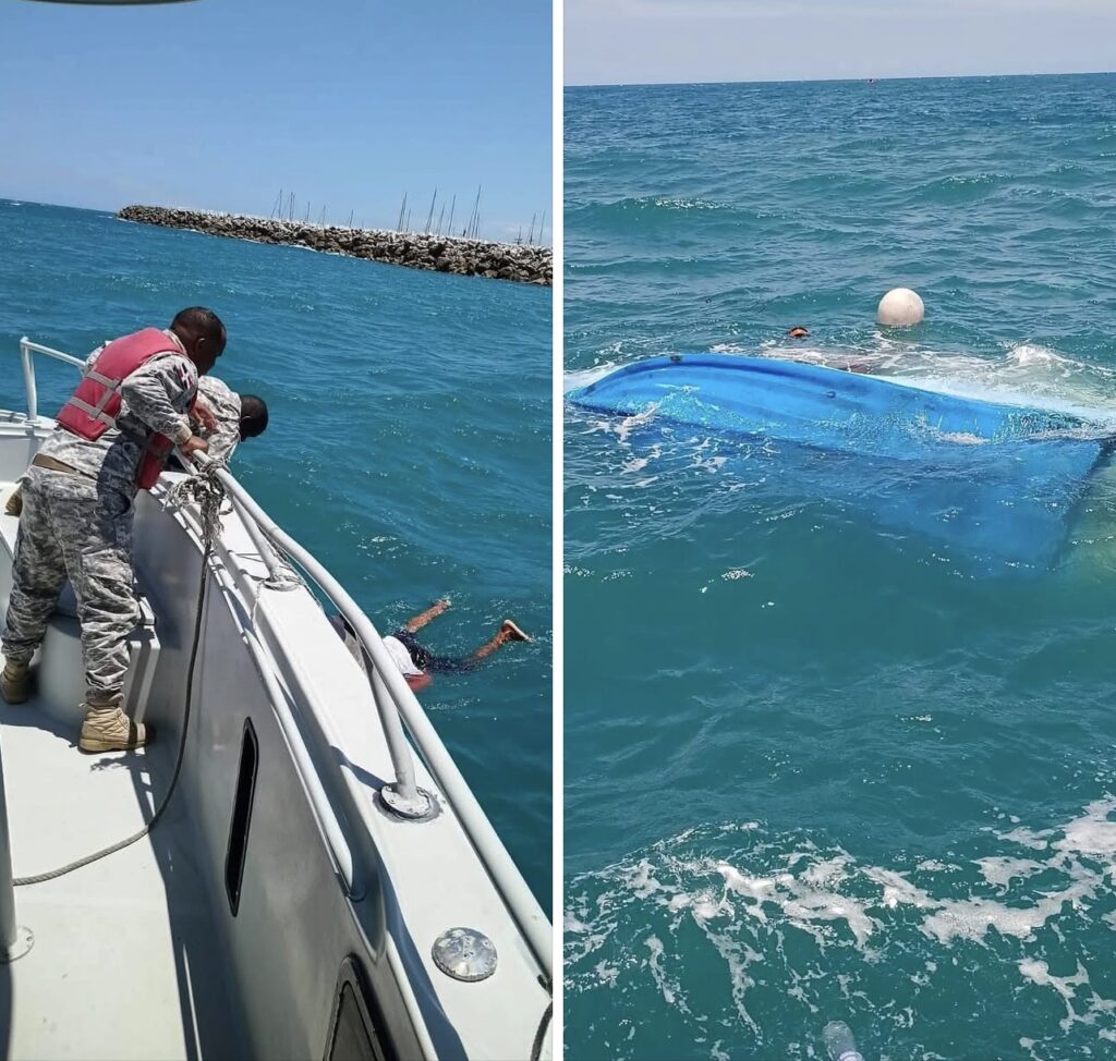 Armada de RD rescata embarcación de pesca y a sus tripulantes en Puerto Plata