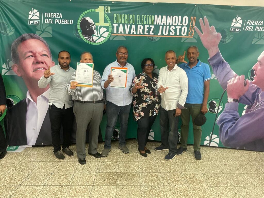 Giselio Taveras inscribe su candidatura a la Dirección Política de la FP