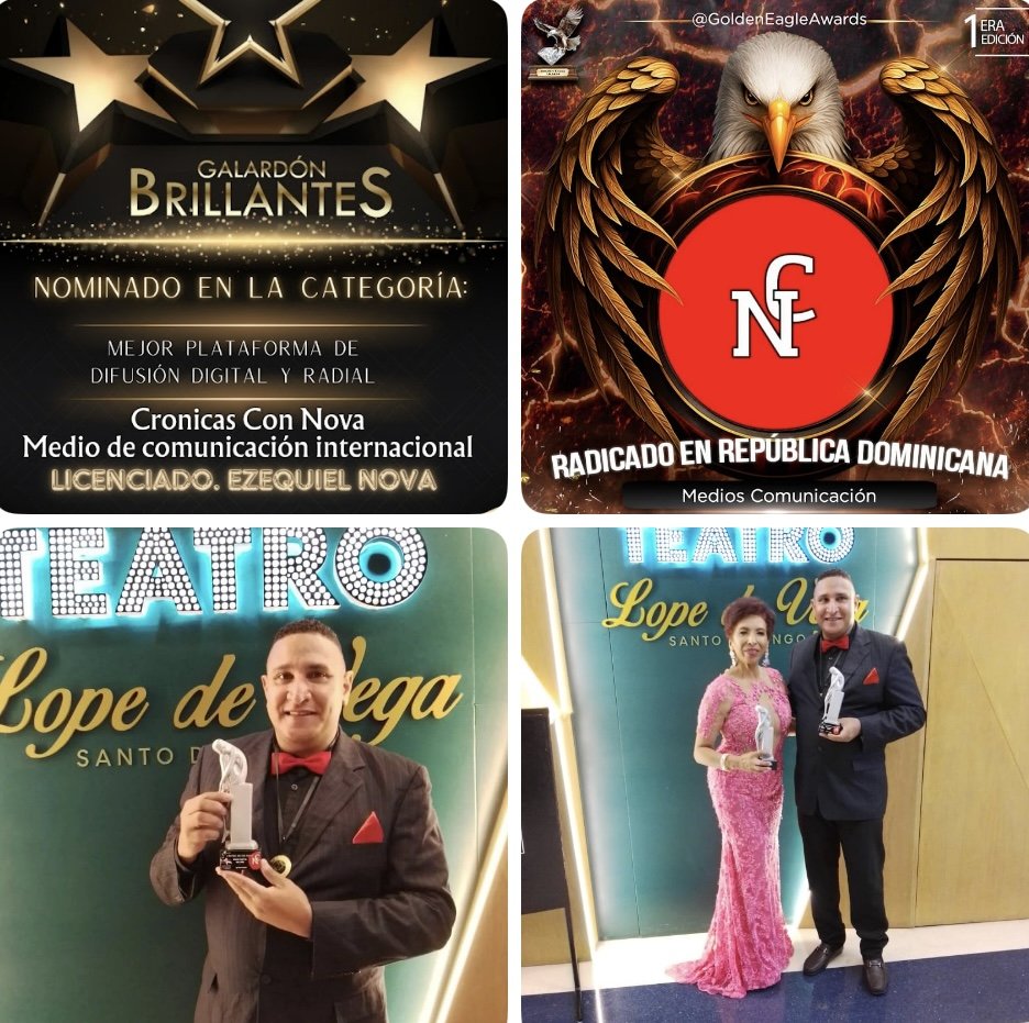 ¡Crónicas Con Nova arrasa! Gana “Medio Digital del Año” en los Anton Awards y conquista nominaciones internacionales