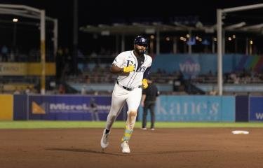Junior Caminero puede dar caza a la marca de precocidad dominicana en jonrones