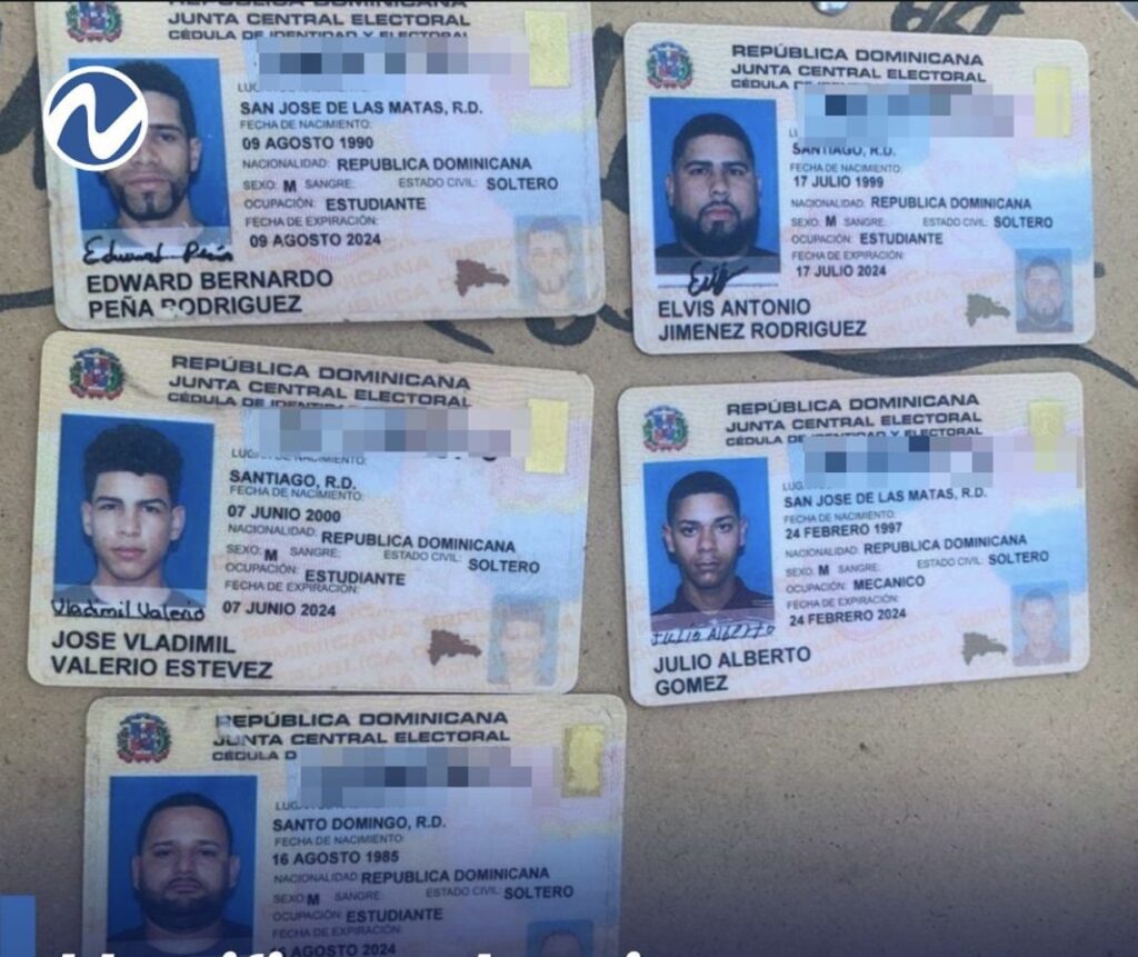 Identifican a cinco presuntos delincuentes muertos en intercambio con la Policía en Santiago