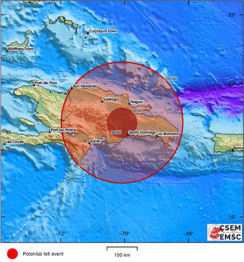 Dominicanos reaccionan al fuerte temblor de tierra: «Me sacudió hasta el cerebro»