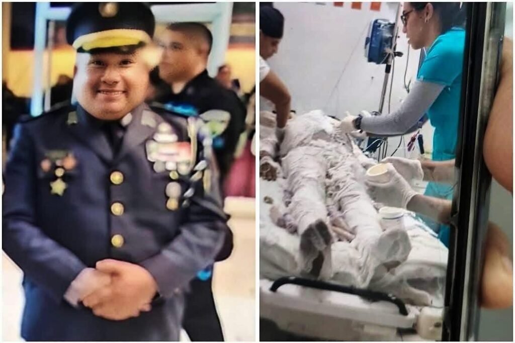 Incendio en cuartel policial de Santiago Rodríguez deja al comandante gravemente herido