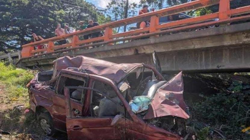 Al menos 23 heridos al caer al vacío una vehículo cargado de haitianos era perseguido por miembros del Ejército en Mao