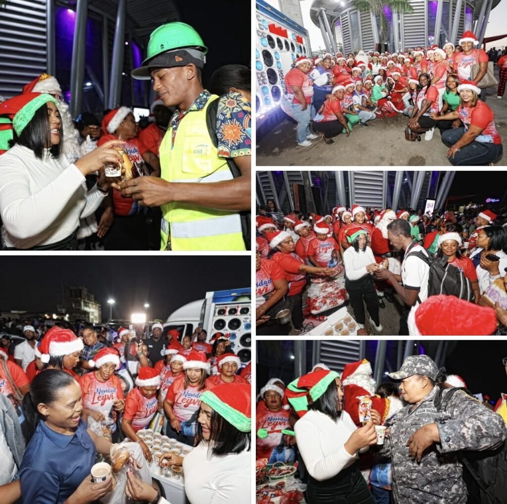 Leyvi Bautista da inicio a la navidad con sus acostumbradas “Mañanitas” Santo Domingo Oeste