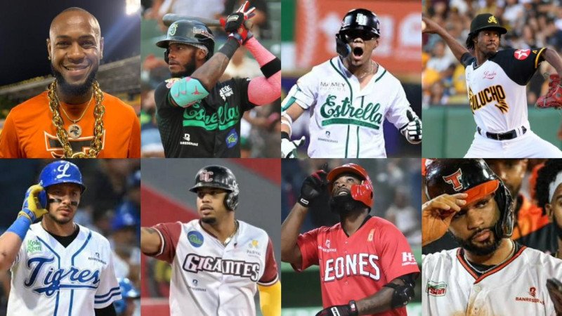 Los 12 peloteros que dominaron la serie regular de Lidom