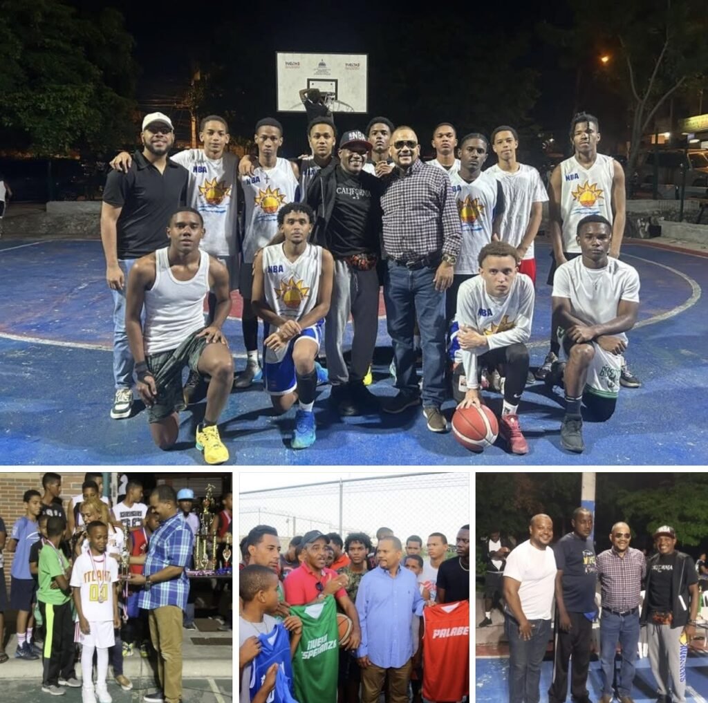 Felipe Félix(Kuki) con el Deporte en Santo Domingo Oeste