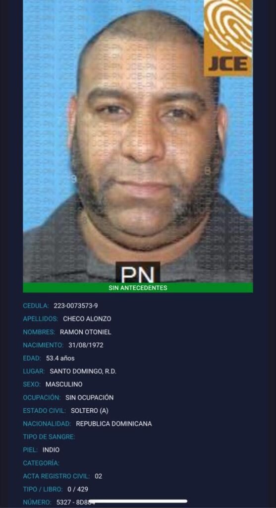 DICRIM y Policía Nacional buscan activamente a hombre señalado como autor de tiroteo en Río San Juan