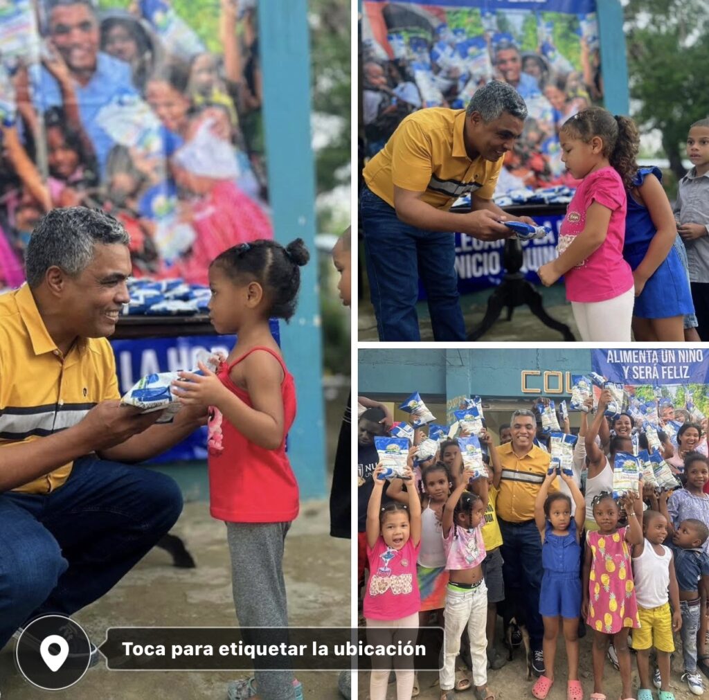 Cientos de niños de Brisas de Villa Verde y Brisas de los Llanos reciben ayudas alimenticias